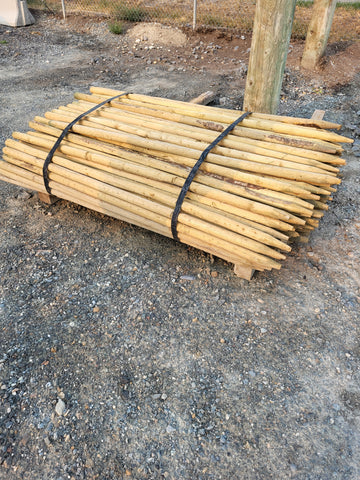2" TREATED FENCE POST POINTED