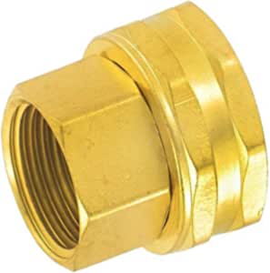 1/2 NPT X 3/4 NH D/SWIV GILMOUR BRASS