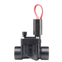 1" plastic globe valve, without flow control, female NPT inlet and outlet