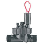 1" plastic globe valve, with flow control, male NPT inlet and outlet