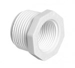 1 1/2" x 1" Threaded Reducer Bushing, MPT x FPT, PVC Schedule 40