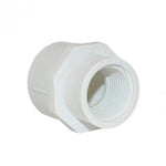 1" x 3/4" Reducer Threaded Coupling, FPT x FPT, PVC Schedule 40